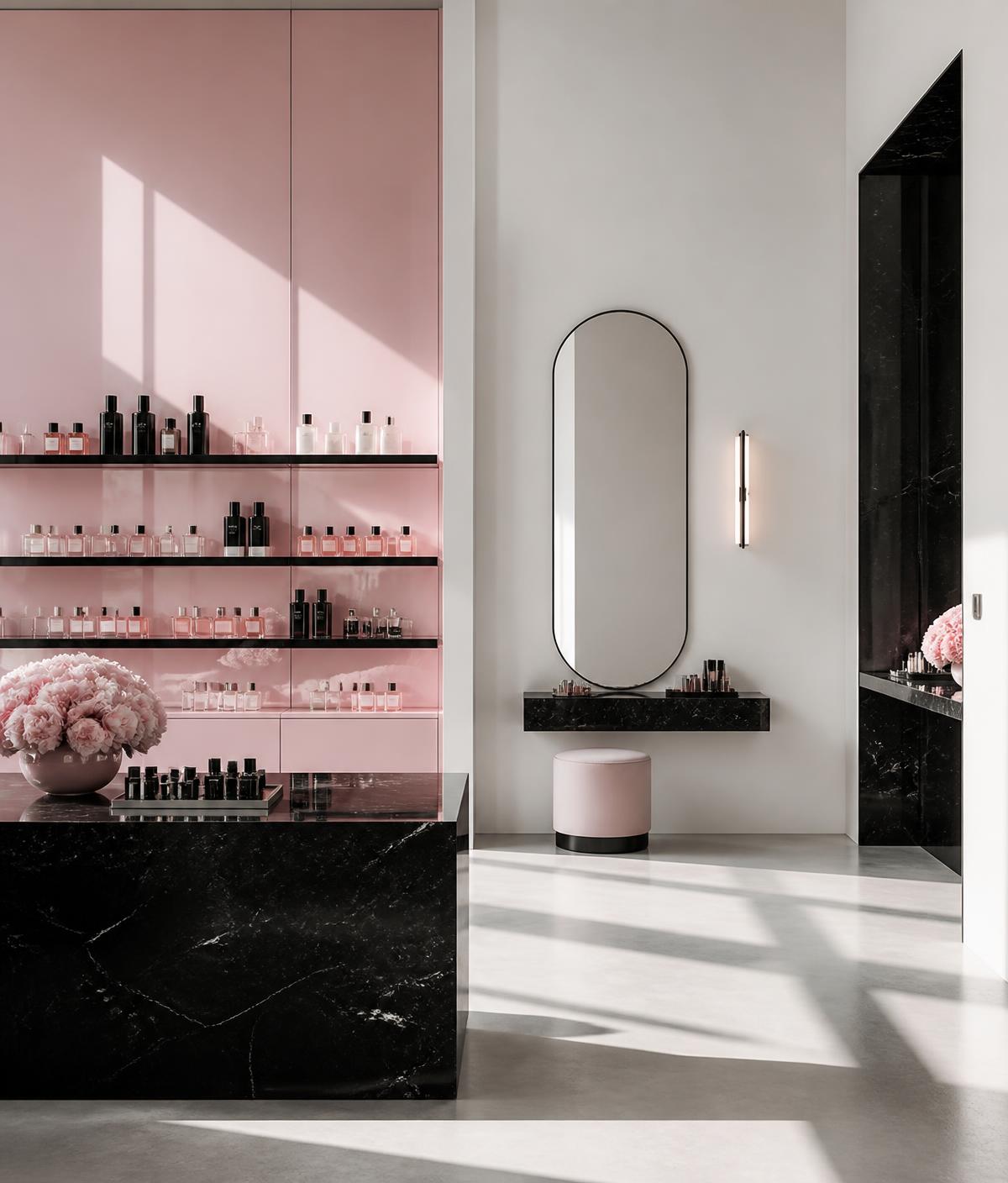 Bluebird Cosmetics atelier in Port Said